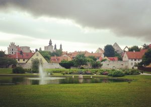 Tidig morgon i Almedalen